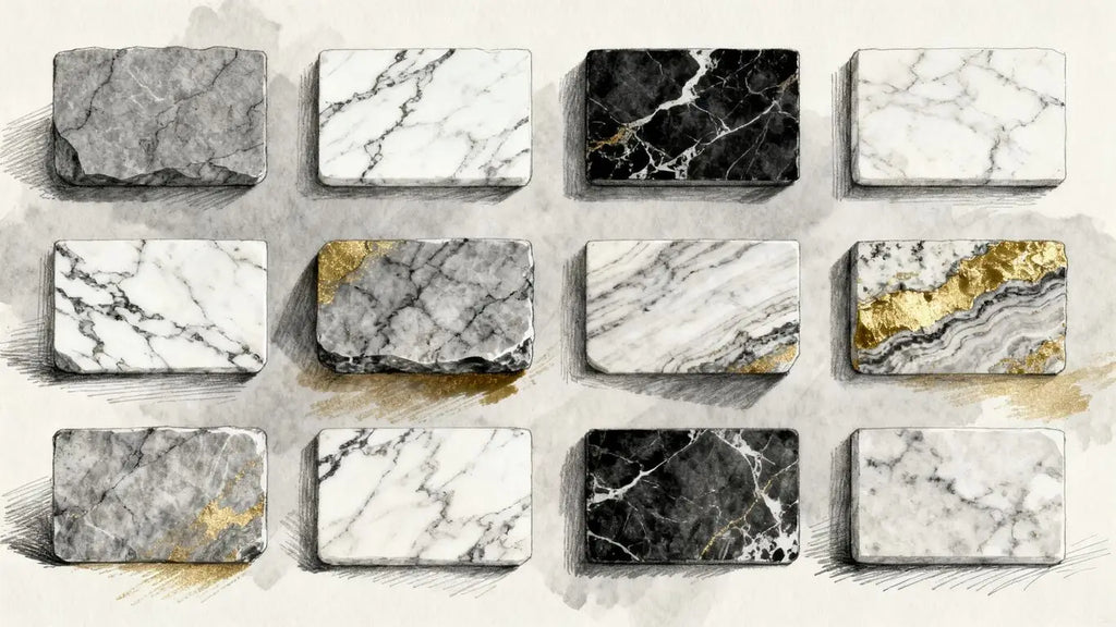 A comprehensive guide to popular natural stone marble types for your home renovation