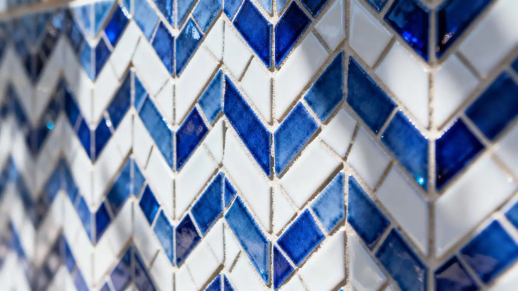Create Stunning Designs with Chevron Mosaic Tiles