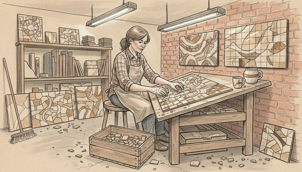 Custom Tile Mosaic Creation Workflow for Stunning Results