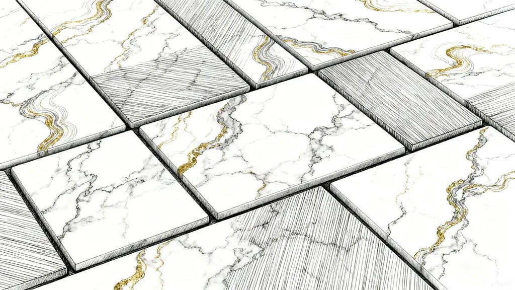 Discover the Best Place to Buy Calacatta Gold Marble Tiles Online