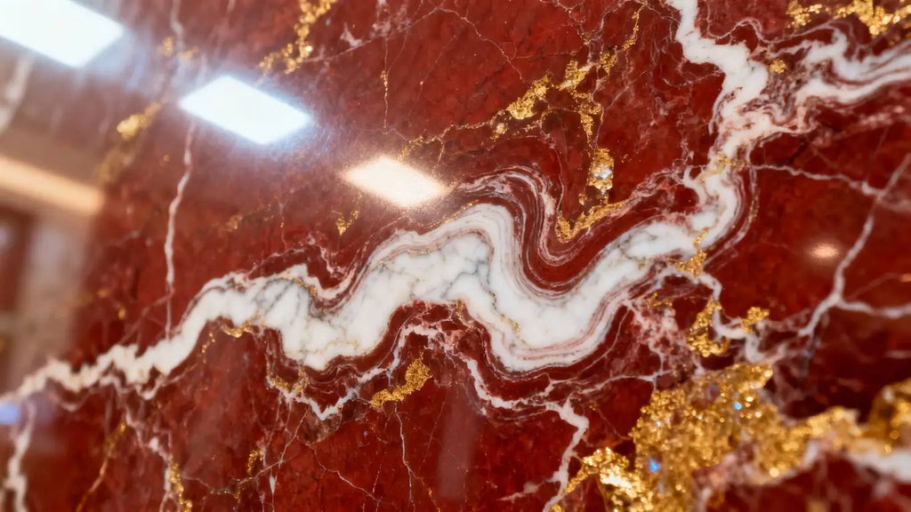 Discover the Rich Beauty of Rosso Levanto (Breccia Vino) Marble for Your Next Project