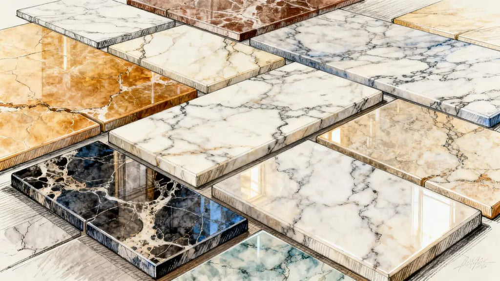 Discover Your Dream Space: Custom Marble Tile Orders at Our Online Marble Shop