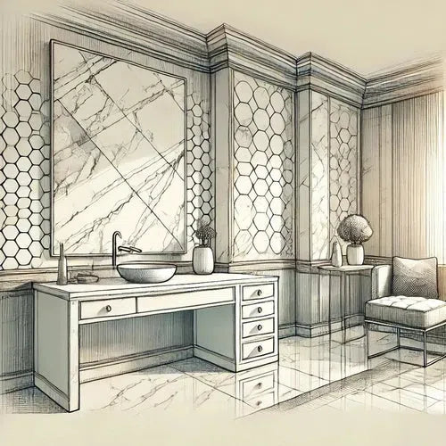 Dolomite Tile, Mosaic, and Trim: A Guide to Bianco Dolomite for Interiors