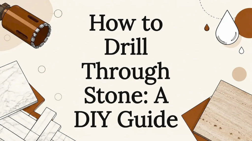 How to Drill Through Stone: A DIY Guide