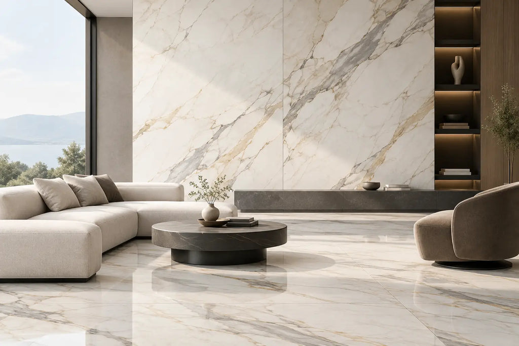 Large Format Marble Trends for Elevated Spaces