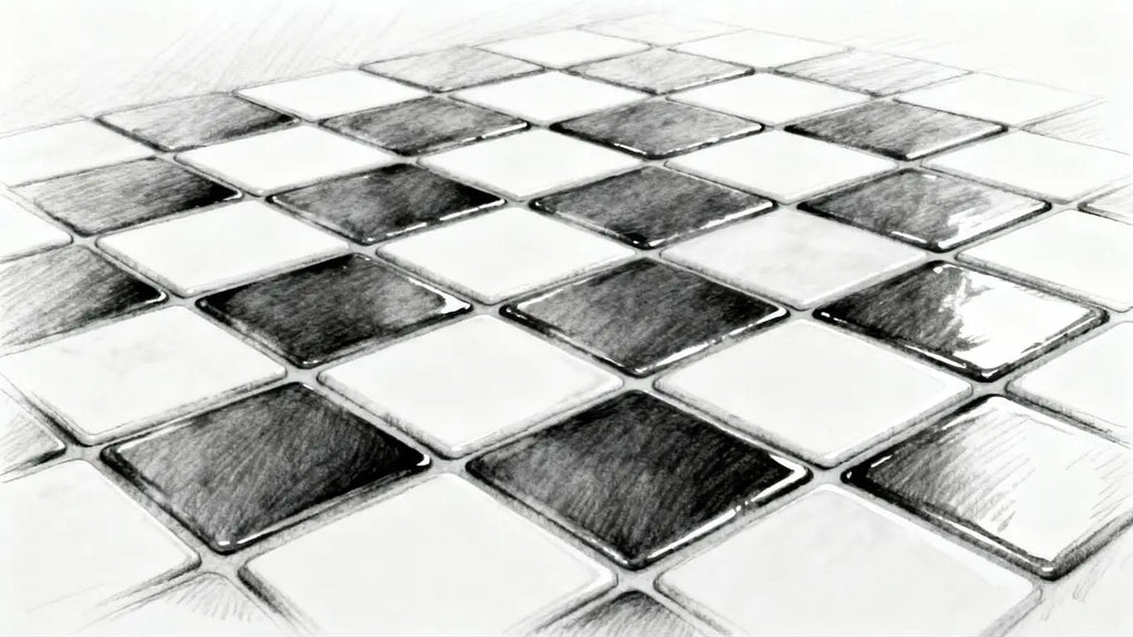 Elegancia Atemporal: Explorando el Atractivo de las Baldosas Mosaico en Blanco y Negro