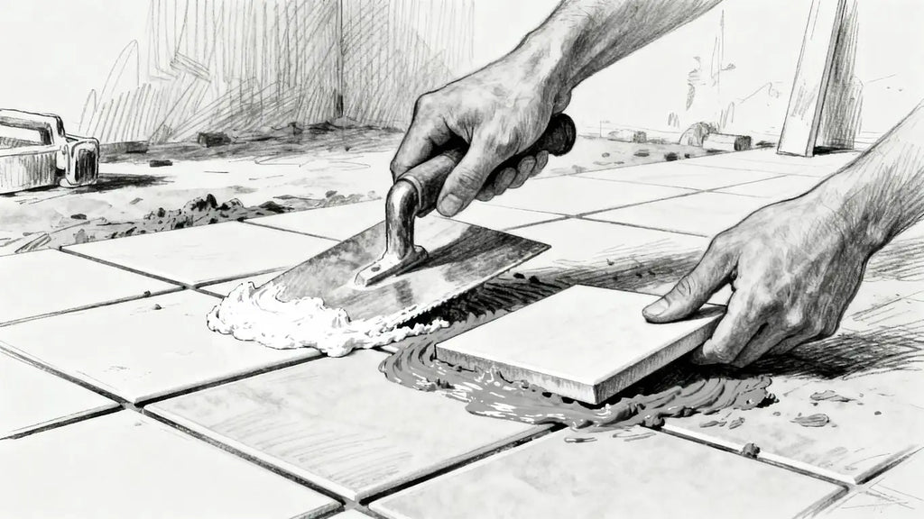 Elegir el Adhesivo Blanco Adecuado para tu Proyecto de Azulejos