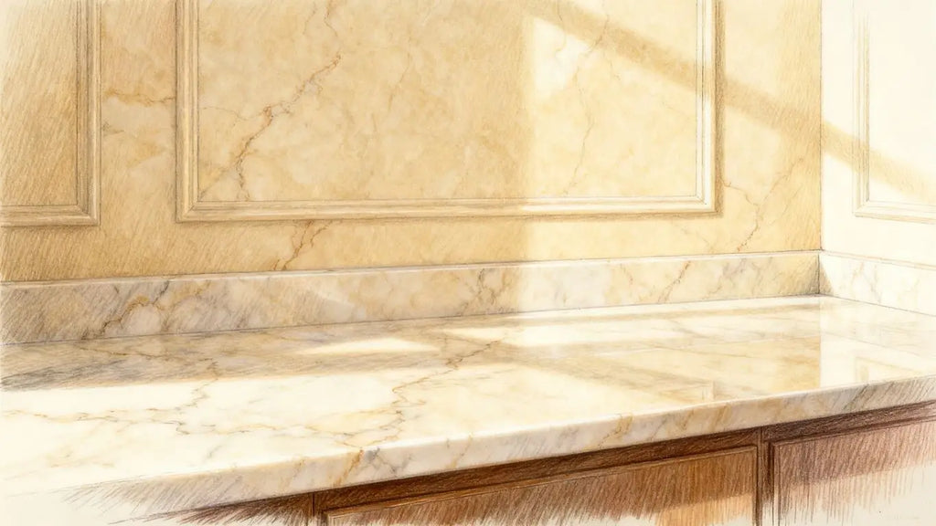 Elevate Your Space with the Timeless Elegance of Queen Beige Marble