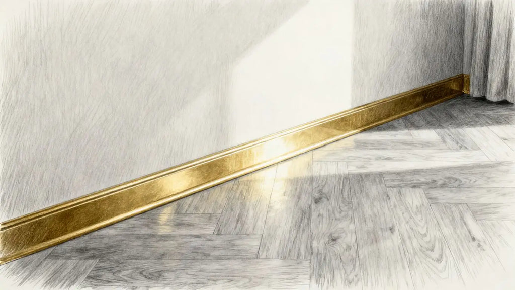Elevate Your Home Decor with Stylish Gold Baseboard Options