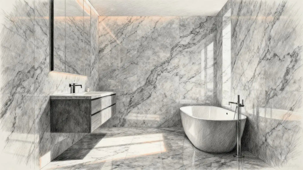 Elevate Your Space: Exploring Atlantic Gray Marble Flooring and Wall Applications