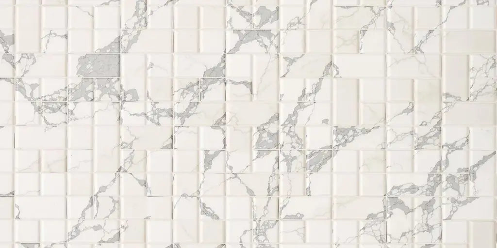 Elevate Your Space with Stunning Calacatta Mosaic Tiles