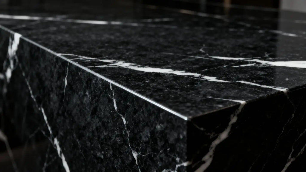 Elevate Your Space with Tumbled Nero Marquina Marble: A Timeless Choice