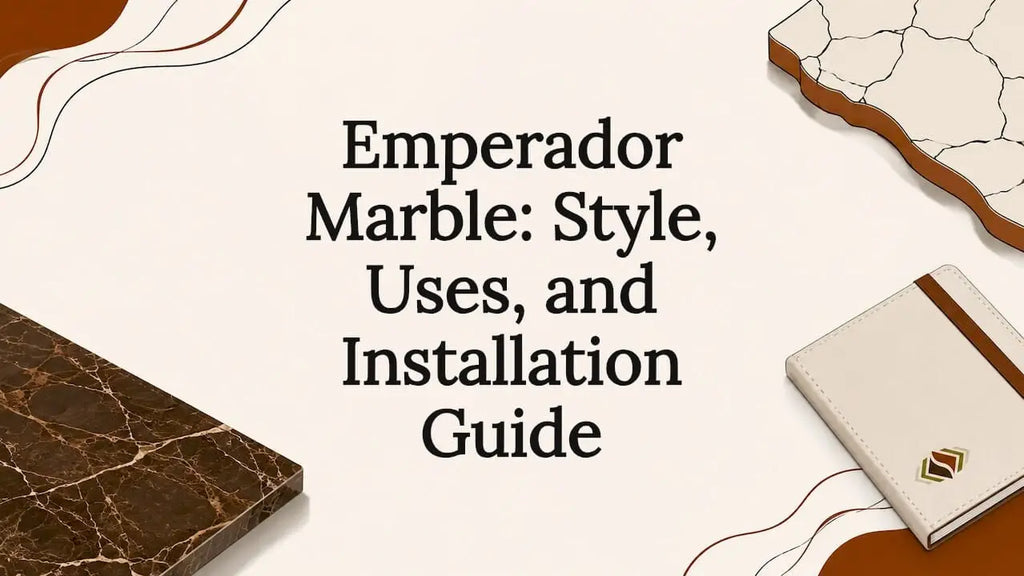 Emperador Marble: Style, Uses, and Installation Guide