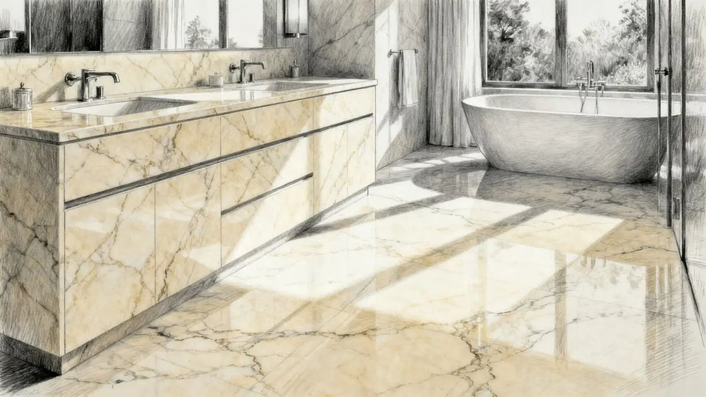 Enhance Your Home with the Timeless Elegance of Crema Marfil Marble