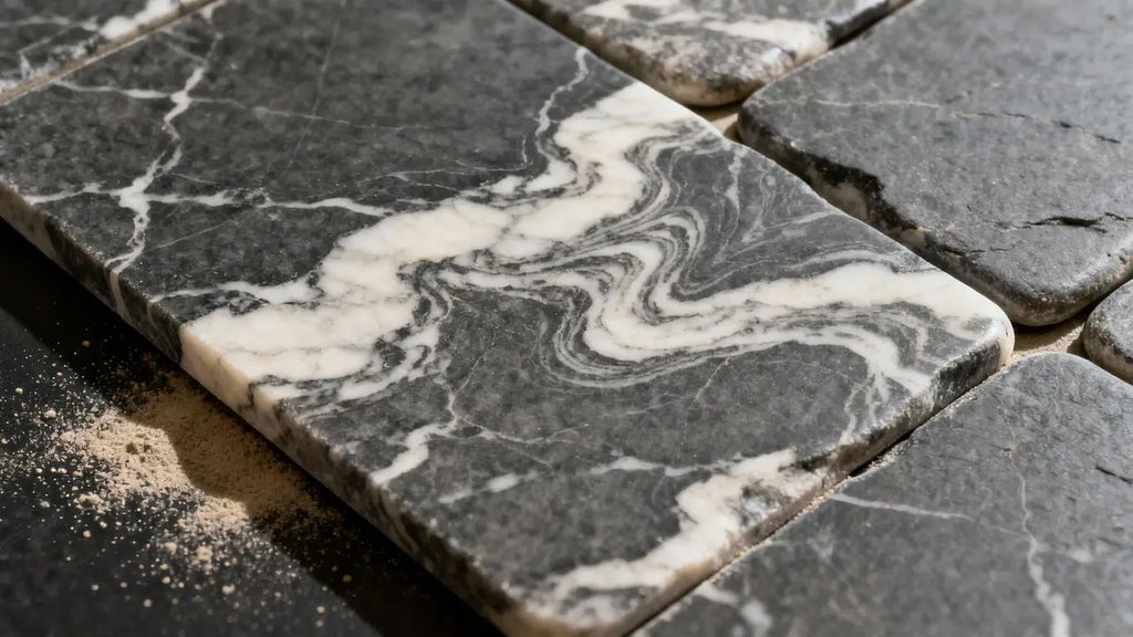 Enhance Your Space with the Timeless Elegance of Tumbled Bardiglio Marble