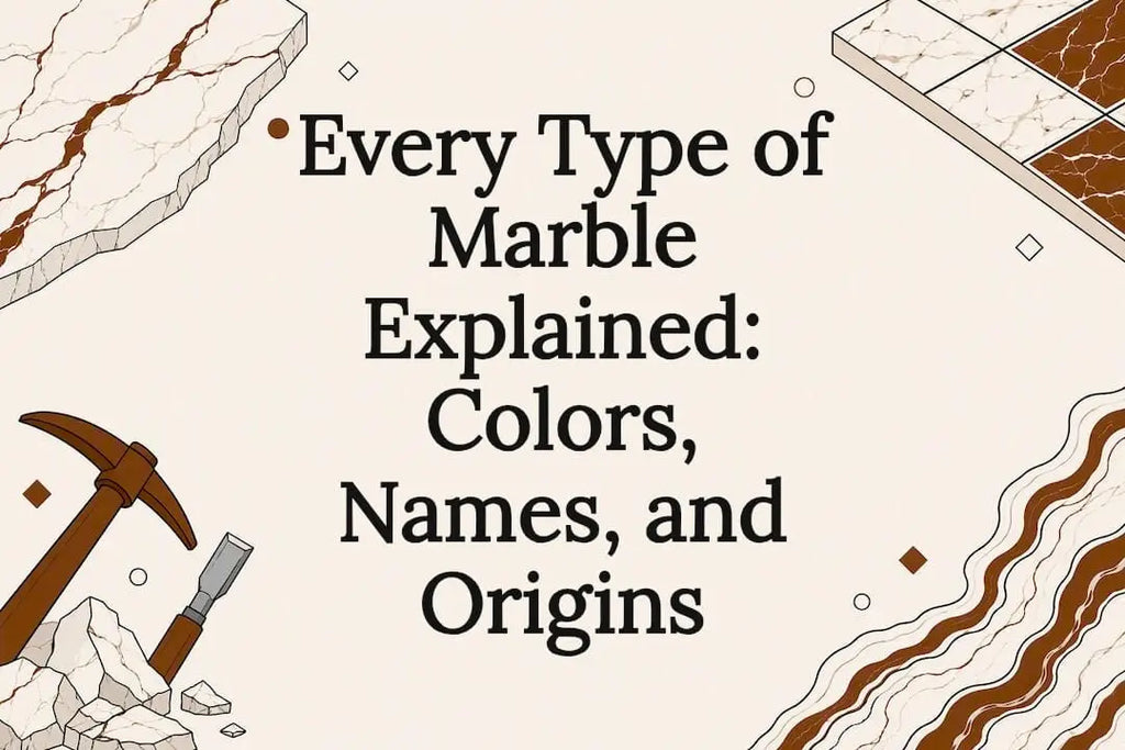 Every Type of Marble Explained: Colors, Names, and Origins