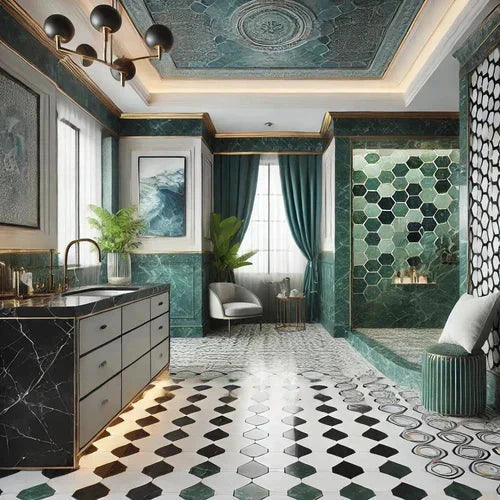 Exploring the Best Tile Options: Blue Tiles, Penny Tiles, and Natural Stone Designs