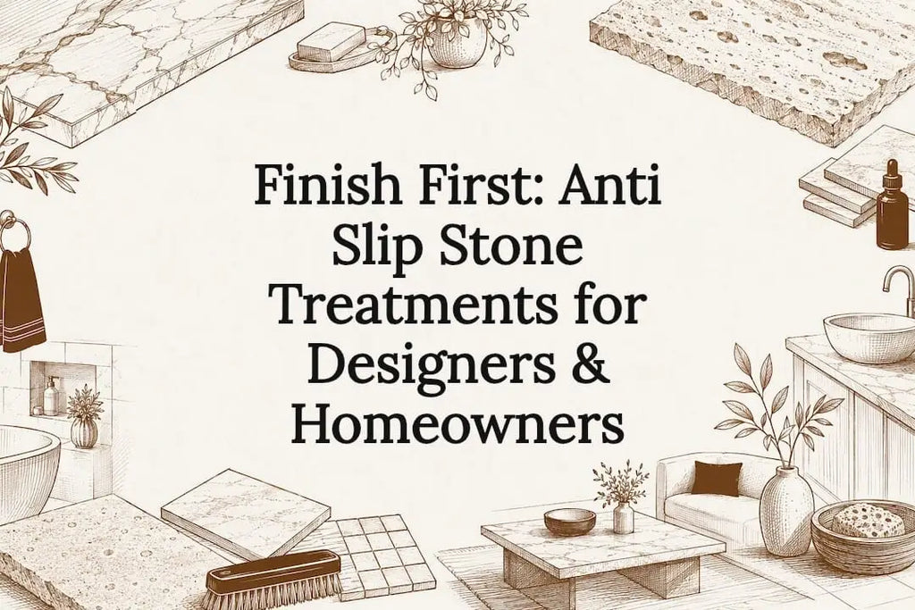 Finish First: Anti Slip Stone Treatments for Designers & Homeowners
