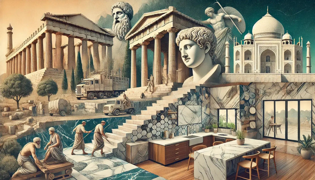 The History of Marble: From Ancient Monuments to Modern Homes