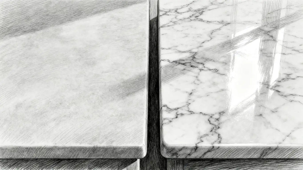 Honed vs Polished Marble: Which Finish is Right for Your Project?