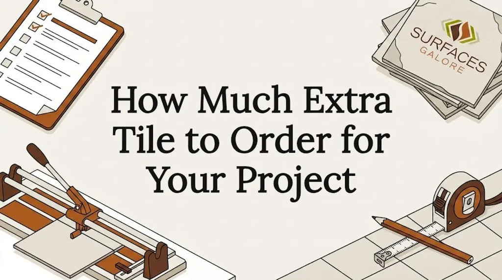How Much Extra Tile to Order for Your Project