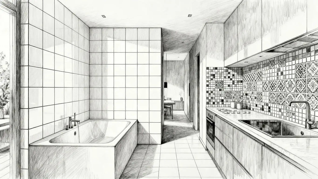 How to Choose the Right Tile Size for Any Room: A Complete Room-by-Room Guide