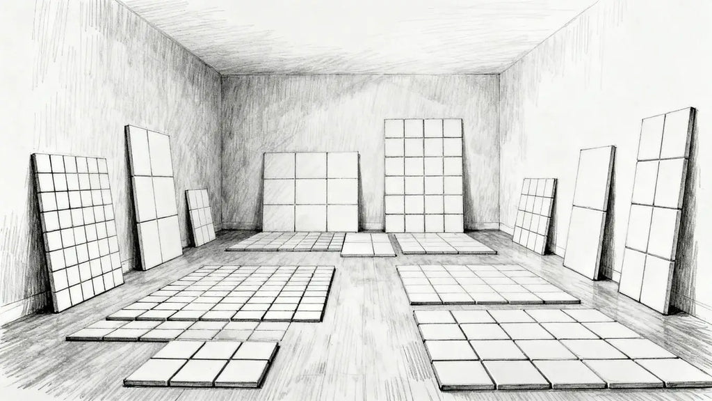 How to Choose Tile Size Based on Room Dimensions: The Professional Layout Guide