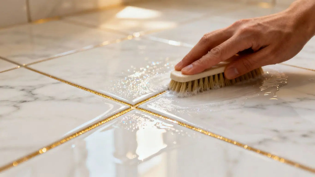 How to Clean and Maintain Your Marble Tile Grout