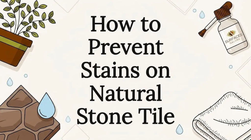How to Prevent Stains on Natural Stone Tile