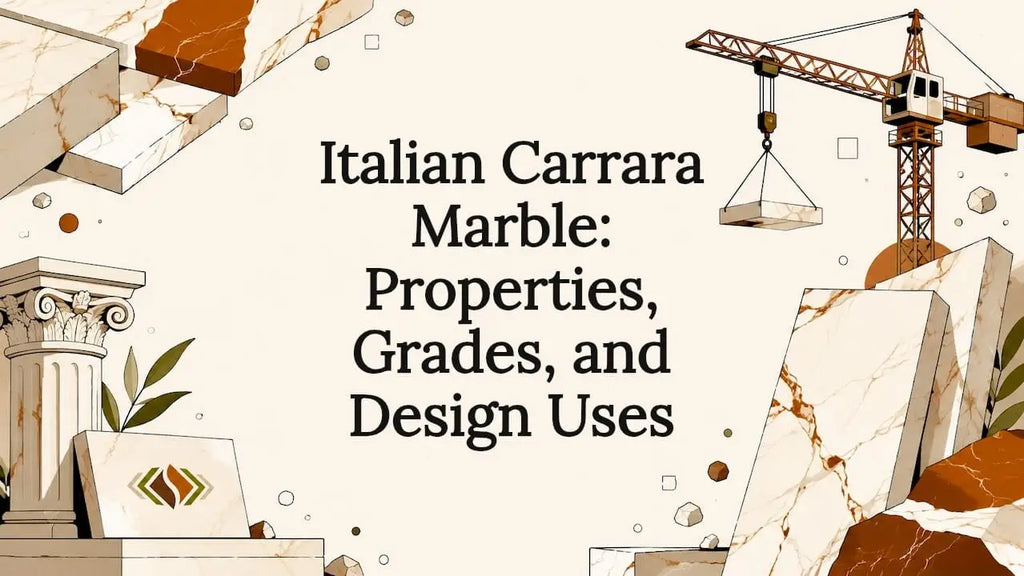 Italian Carrara Marble: Properties, Grades, and Design Uses