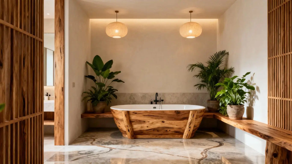 Jennifer Aniston's Zen Bathroom: A Masterclass in Nature-Inspired Design