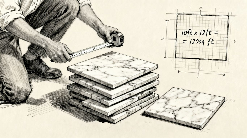 How Much Marble Tile Do I Need? Your Easy Square Foot Calculator Guide