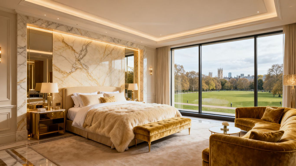 The Dorchester’s new Royal Suite brings Bardiglio marble and Hyde Park views to Park Lane