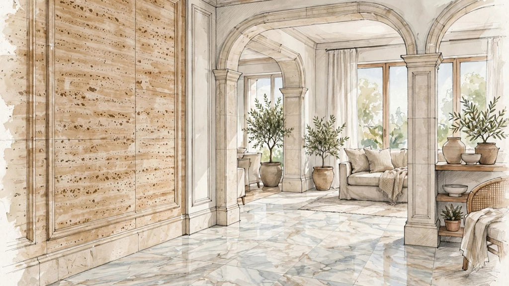 How to Choose the Right Stone for Your Home: A Guide to Marble, Travertine, and More