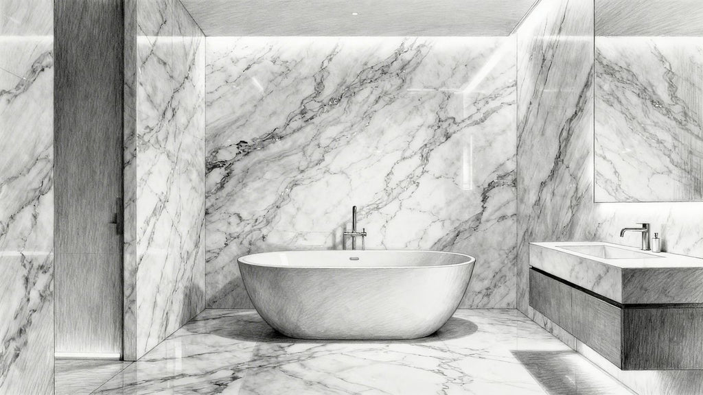 Transform Your Space with the Timeless Elegance of Silver Shadow Marble