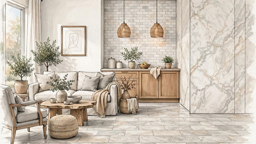 Honed marble tile: benefits, design ideas, and how to choose the right stone