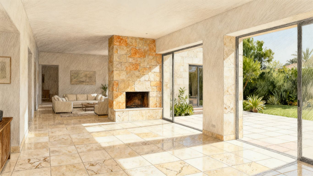 Travertine: A Complete Guide to Tile, Finishes, Uses, and Care