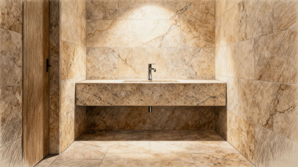 The Best Natural Stone for Small Bathrooms: Designer Recommendations for Timeless Style