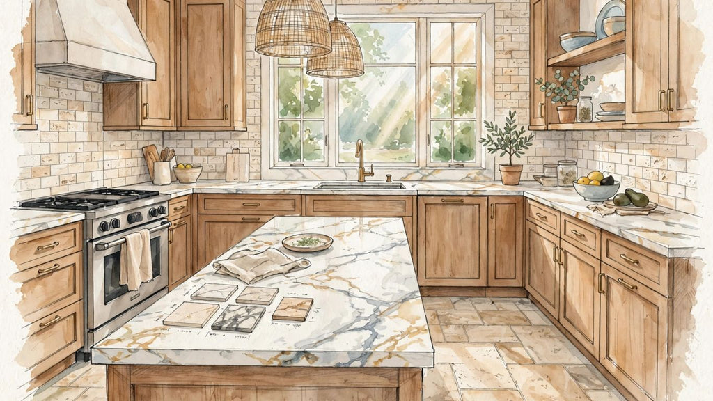 Kitchen tiles: how to choose the right natural stone for your space