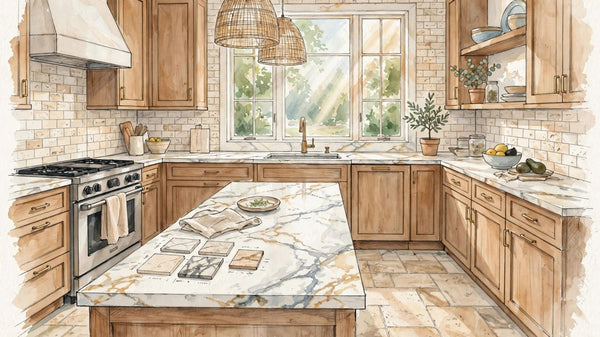 Kitchen tiles: how to choose the right natural stone for your space