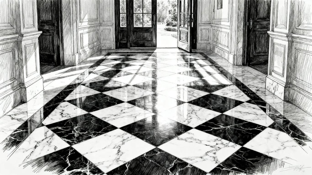 Checkerboard Marble Floors: Why They're Making a Comeback in 2026