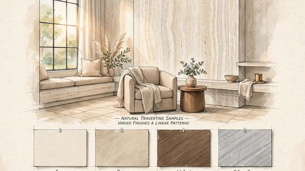 Travertine marble: how to choose the right natural stone for your project