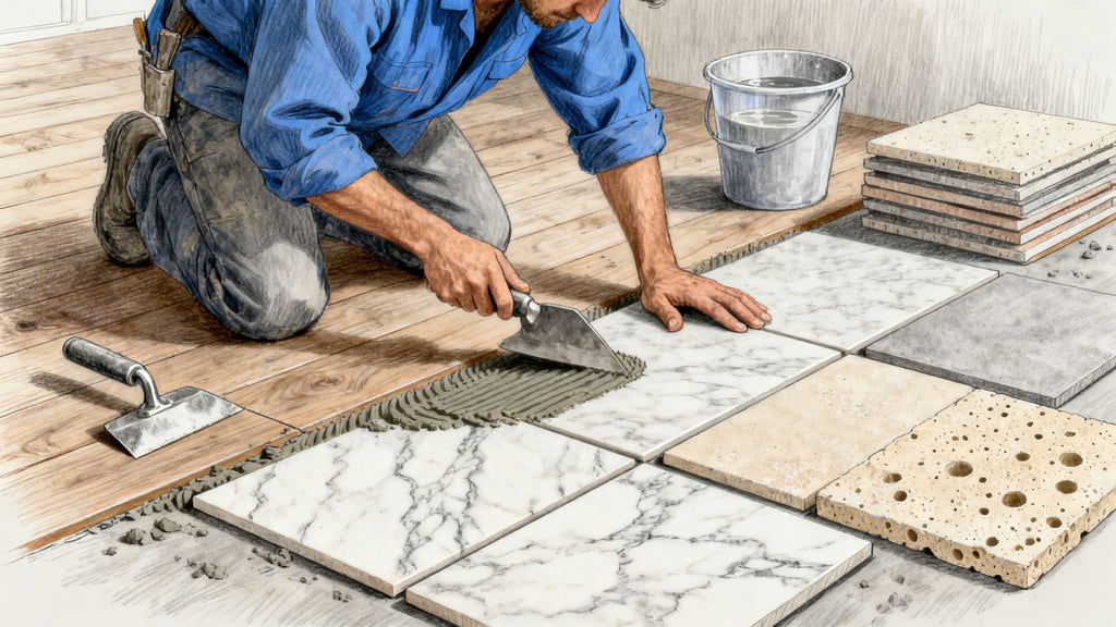Substrate & Prep: The Critical Step for Installing Marble, Limestone, or Travertine