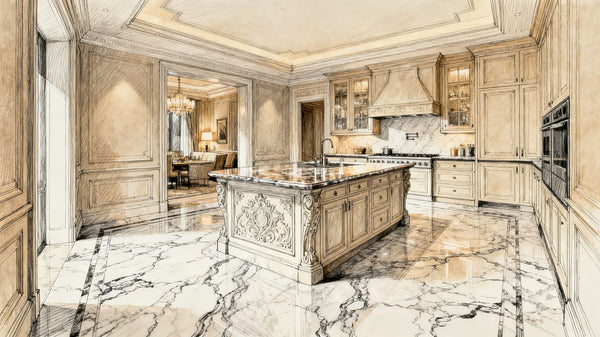 The ultimate guide to Arabescato Corchia marble for luxury interiors