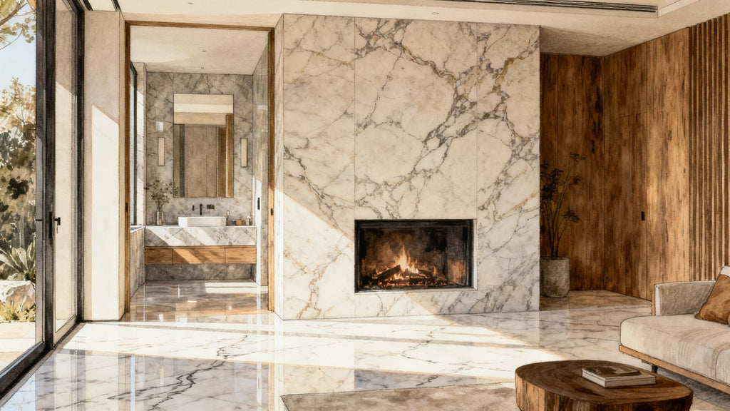 Marble tile: How to choose the right style, finish, and application for your space