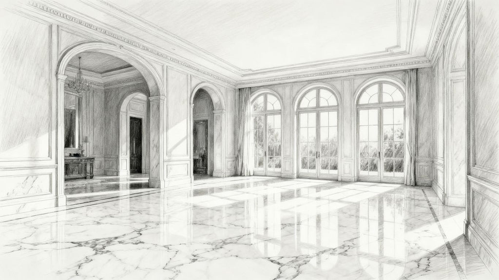 The complete guide to luxury marble flooring: choosing, installing, and caring for your investment