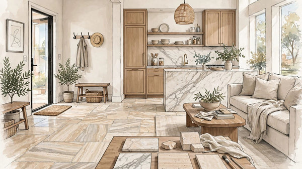 How to choose natural stone floor tile for your home