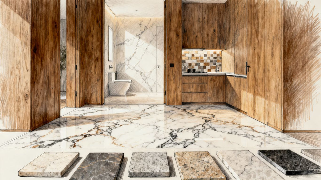 Marble tile guide: how to choose the right stone for your home
