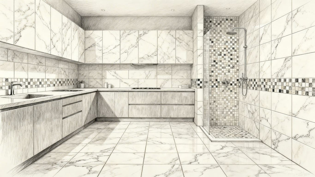 What Size Marble Tile Is Best for Each Space? A Complete Guide for 2026