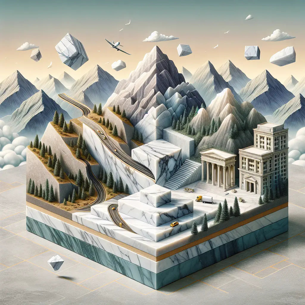 Journey of Marble: A Case Study from Mountain to Marble Floor